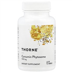Thorne, фитосома куркумина, 60 капсул (500 мг в 1 капсуле)