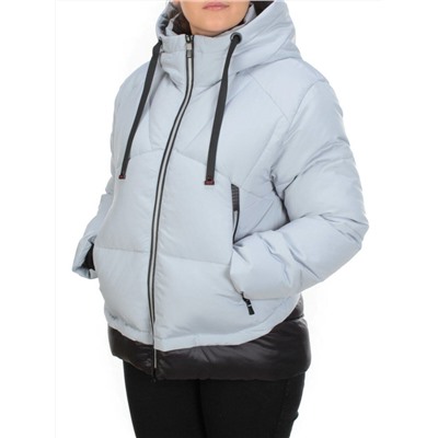 21068 LT. BLUE Куртка зимняя женская FLANCE ROSE (200 гр. холлофайбера)