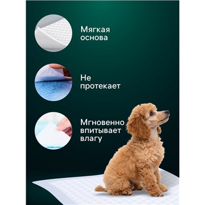 Пеленки впитывающие "Мой выбор" целлюлозные, 60 х 40 см, набор 30 шт