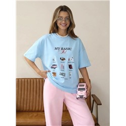 Футболка OVER SIZE (хлопок)