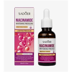 SADOER NIACINAMIDE cыворотка для лица отбеливающая с ниацинамидом, 30 мл