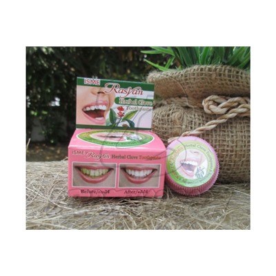 Травяная зубная паста от ISME Rasyan, Herbal Clove Toothpaste, 5 гр