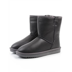 04-PAYH16-1Z BLACK Угги женские (натуральная кожа, 100% шерсть)