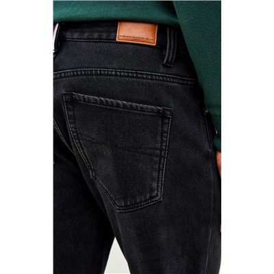 Джинсы утепл  P121-0152W black