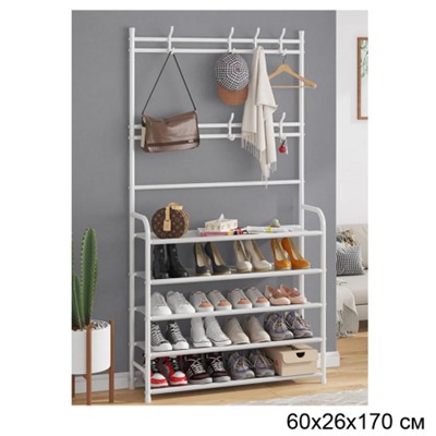 Вешалка Стеллаж 60*26*170 см 5 полок / JUG-2 /уп 12/ АКЦИЯ