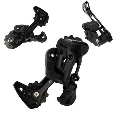MTB. Переключатель задний 9 ск L-TWOO LTWOO A5 NEW 2:1 Shimano совместим Звёзды: 11-36т, Shadow RD с наклоном, Подшипник, 254 г /уп 50/