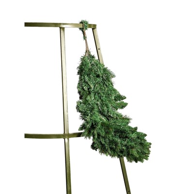 Искусственная ёлка «Праздничная смешанная», каркасная, 400 см, ПВХ ветки отгибаются