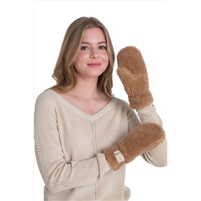 Варежки меховые на резинке СAMEL