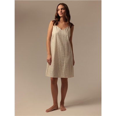 Сорочка ночная с тонкими лямками женская SL HOME Linen