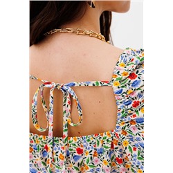 KOKOdea 8.23 принт_полевые_цветы, Платье