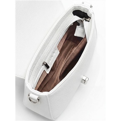Женская кожаная сумка Richet 3292LN 613 Белый
