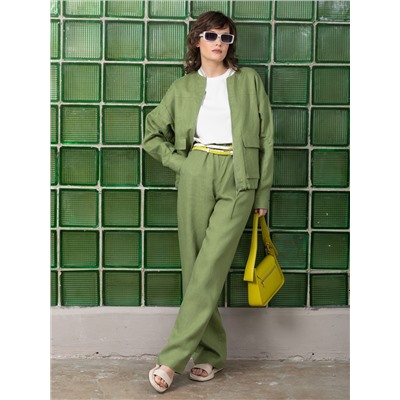 Жакет бомбер на молнии