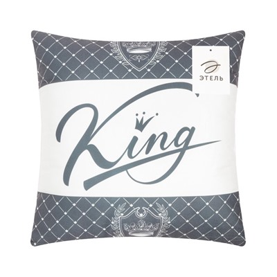 Подушка декоративная «Этель» King, 40×40 см, велюр