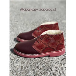 AB.Zapatos 4525 BURDEOS+Pelle Ab.Zapatos VIGA (1170) vino