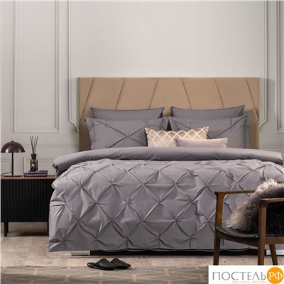 Estia МАДДАЛЕНА серый КПБ 200х210-1/230х250-1/50х70-4, 6 пр., хл./лиоцелл