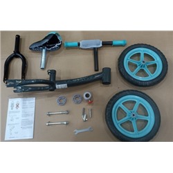 Беговел 12" COMIRON Flight / GH09 / уп 6 / Цвет: розовый-фиолетовый/ КРАТНО УПАКОВКЕ 6 ШТ.