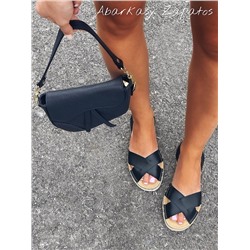 Босоножки от испанского производителья Ab.Zapatos Cruz-Yute marino АКЦИЯ