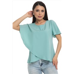 Блузка лёгкая мятного цвета