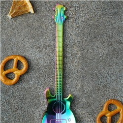 Ложка десертная из нержавеющей стали Magistro «Гитара», длина 12 см, цвет хамелеон