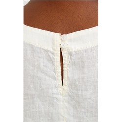 Блузка лен F212-1130 milk