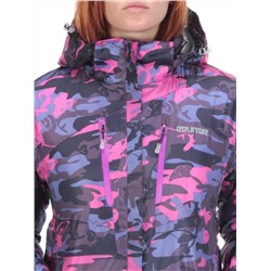 W1607-1 VIOLET PRINT Куртка горнолыжная женская ERUITOR (100 гр. холлофайбера)