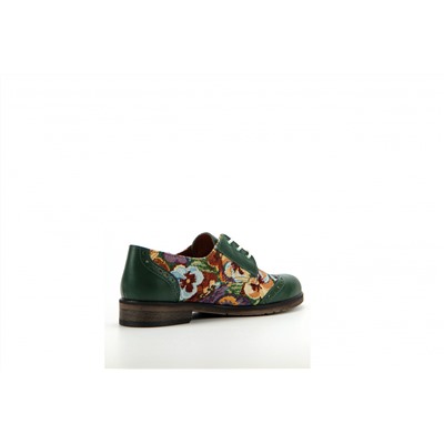 Туфли полуботинки ED'ART 104.berta.green/gobelen3