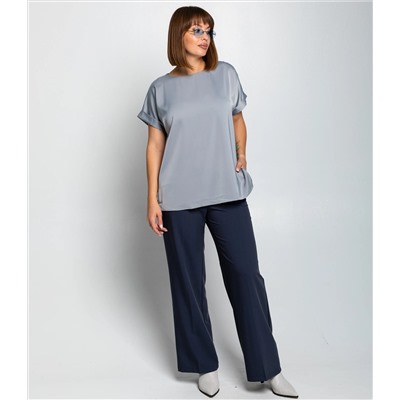 Блуза #ОКТ035001-1, серый