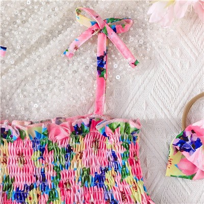 А Платье с повязкой  WHK52808AY