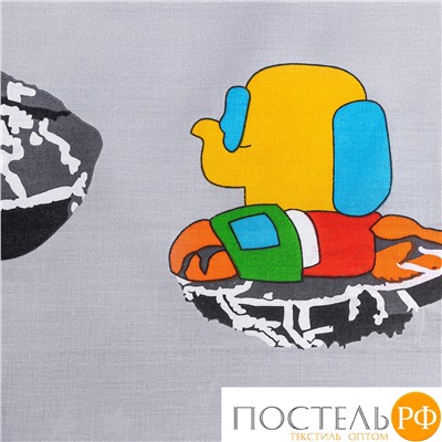 DOME КПБ АНЕСА сер 145х215-1/160х215-1/50х70-2, 4пр., хл