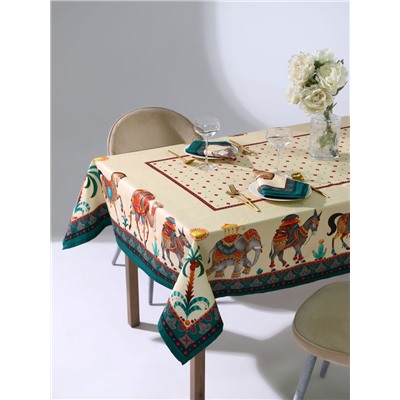 Кухонный набор «Этель. Нью-Дели»: скатерть 110×145±3 см, салф. 40×40 см-4 шт., 100% хлопок