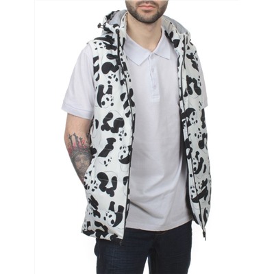 2118 WHITE Жилет мужской (100 гр. синтепон)