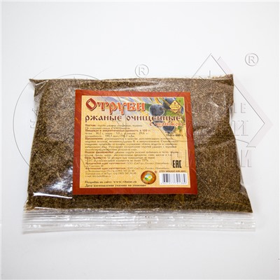 Отруби ржаные с черникой, 200 гр