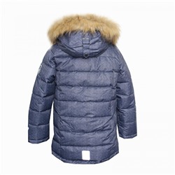 Куртка зимняя Джинс 2252 т.серая FOX-CUB
