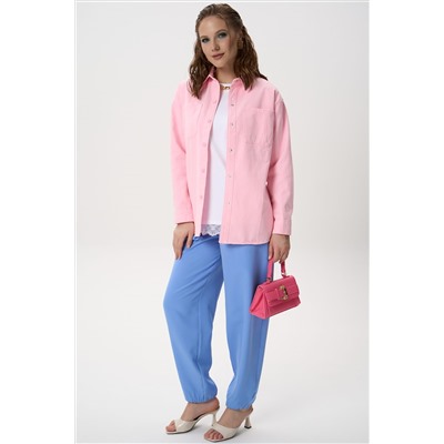 Рубашка Бонна (розовый)