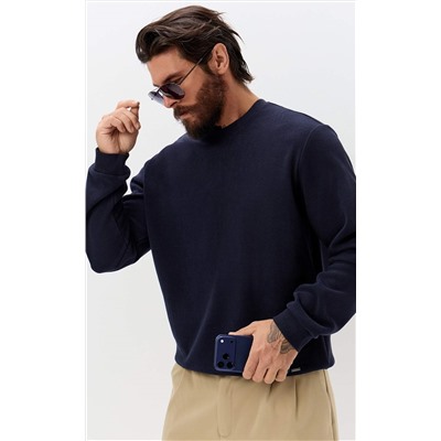 Свитшот F421-07-3201 d.blue