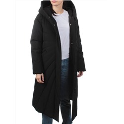 H265 BLACK Пальто зимнее облегченное женское (150 гр. холлофайбер)