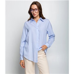 Рубашка #КТ121 (7), голубой