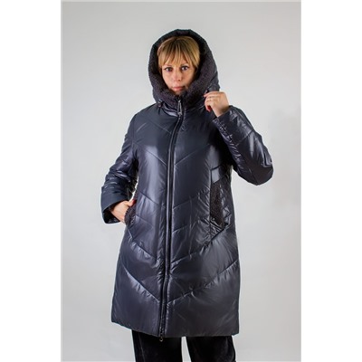 Куртка удлиненная с верблюжьей шерстью арт. 219 НАТАЛИ, 1196380