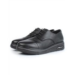 03-5322 BLACK Полуботинки женские (натуральная кожа)