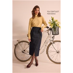 NiV NiV fashion 936 солнечно-жёлтый, Свитшот