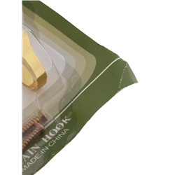 УЦЕНКА Крючок однорожковый для штор CAPPIO KC113, цвет золото, 2 шт.