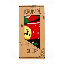 Носки НГ комплект 3 пары, р.40-45 "Праздник к нам приходит"