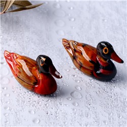 Сувенир «Уточки мандаринки», талисман фен-шуй, набор 2 шт.