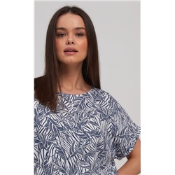 Блузка F212-1131-1 blue