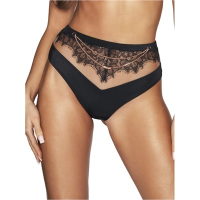 Трусы Harper бразильянки (черн) Novika