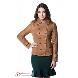 Куртка кожаная ARBEX F149 cognac