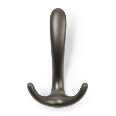 Крючок мебельный CAPPIO HOOK, трехрожковый, цвет графит