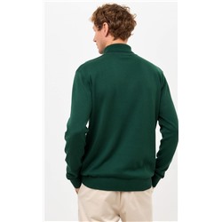 Водолазка F421-1532 d.green