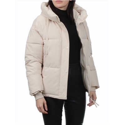 A2303 LT. BEIGE Куртка зимняя женская (150 гр. холлофайбер)
