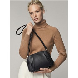 Женская кожаная сумка Richet 2922LN 952 Черный